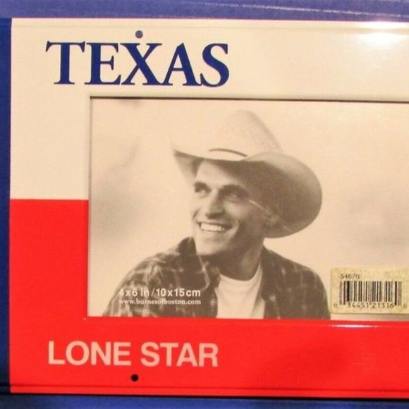 On the Road of Life 4 X 6 Texas Lone Star Photo Frame - Picture 3 of 5